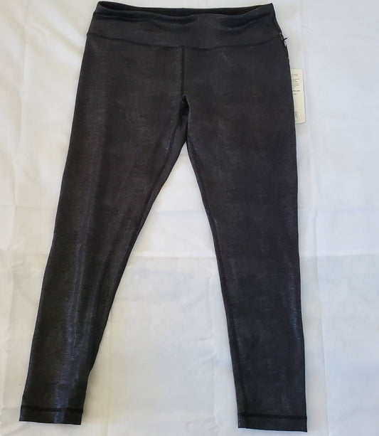 90 Degree By Reflex Women's Faux Cracked Leather Legging XL NWT